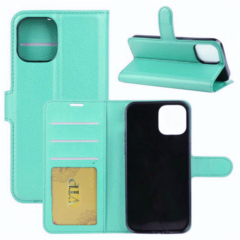 Leather Folio Wallet Case for iPhone 12 / 12 Pro Leather Folio Wallet Case for iPhone 12 / 12 Pro